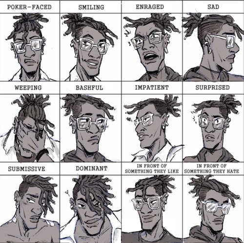  First time actually finishing one of these oc expression memes! ft. my good ol’ henchboys Aaron and