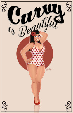 maturethread:  ilovebeingcurvy:  Yes it is