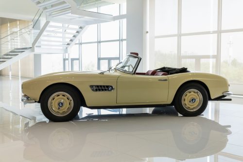 mensfactory:    1958 BMW 507 Roadster Series II  Courtesy: RM Sotheby’s Munich