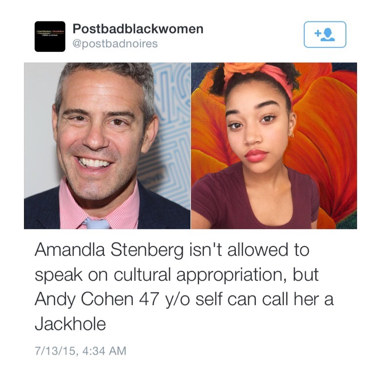 odinsblog:  commongayboy:Why is 47 year old Andy Cohen attacking a 16 year old girl