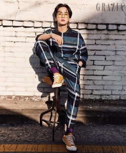 stylekorea:SHINee’s Key for Grazia Korea March 2018. Photographed by Lee Young Hak