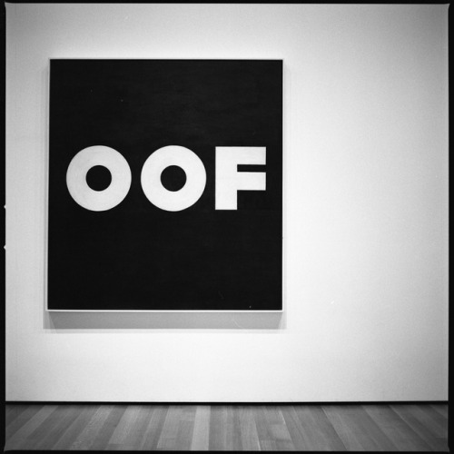 c’est OOF @MOMA Edward Ruscha