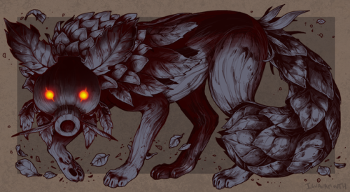 A Deku Fox Commission For Turtle-fox, Plus A Bonus Grey Version Because I Liked BOTH Of Em, Sometimes