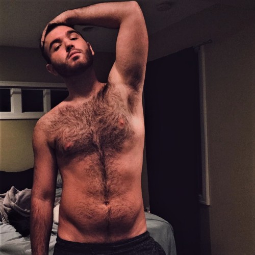 yummy1947:  kahairy3:  Instagram : flxnnx    What a handsome bear he is with his gorgeous beard, moustache and awesome eyebrows, luscious pitfur, as well as growing a magnificent hairy chest, fabulous furrry belly with a sexy “treasure trail” going