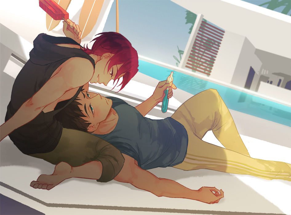 rockets:  I decided to post full illustrations from my Sun Dried SouRin zine, currently