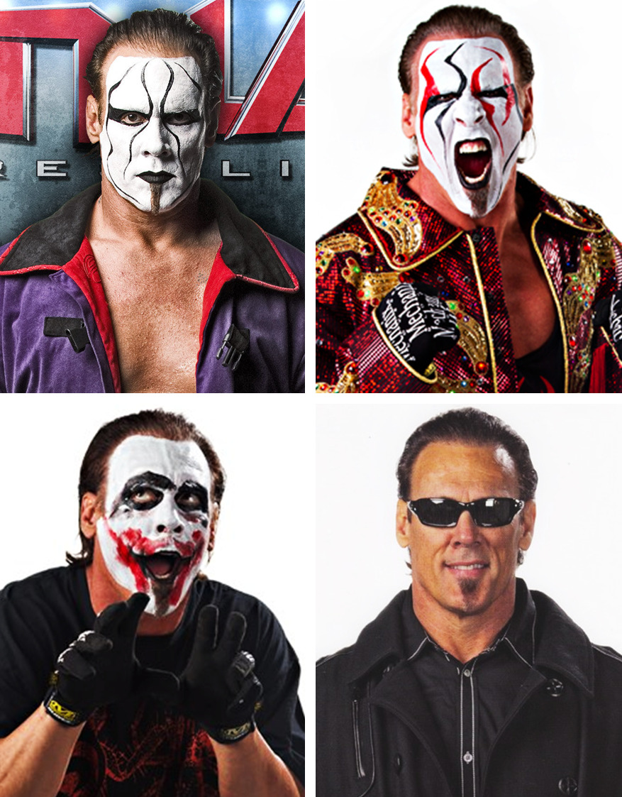 wcwworldwide:  The Evolution of Sting [1988 - 2013] The Icon. 