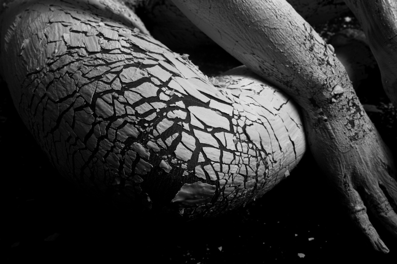 ddliciousxxl:  The last of my texture shoot plaster hurt like a bitch! But it was