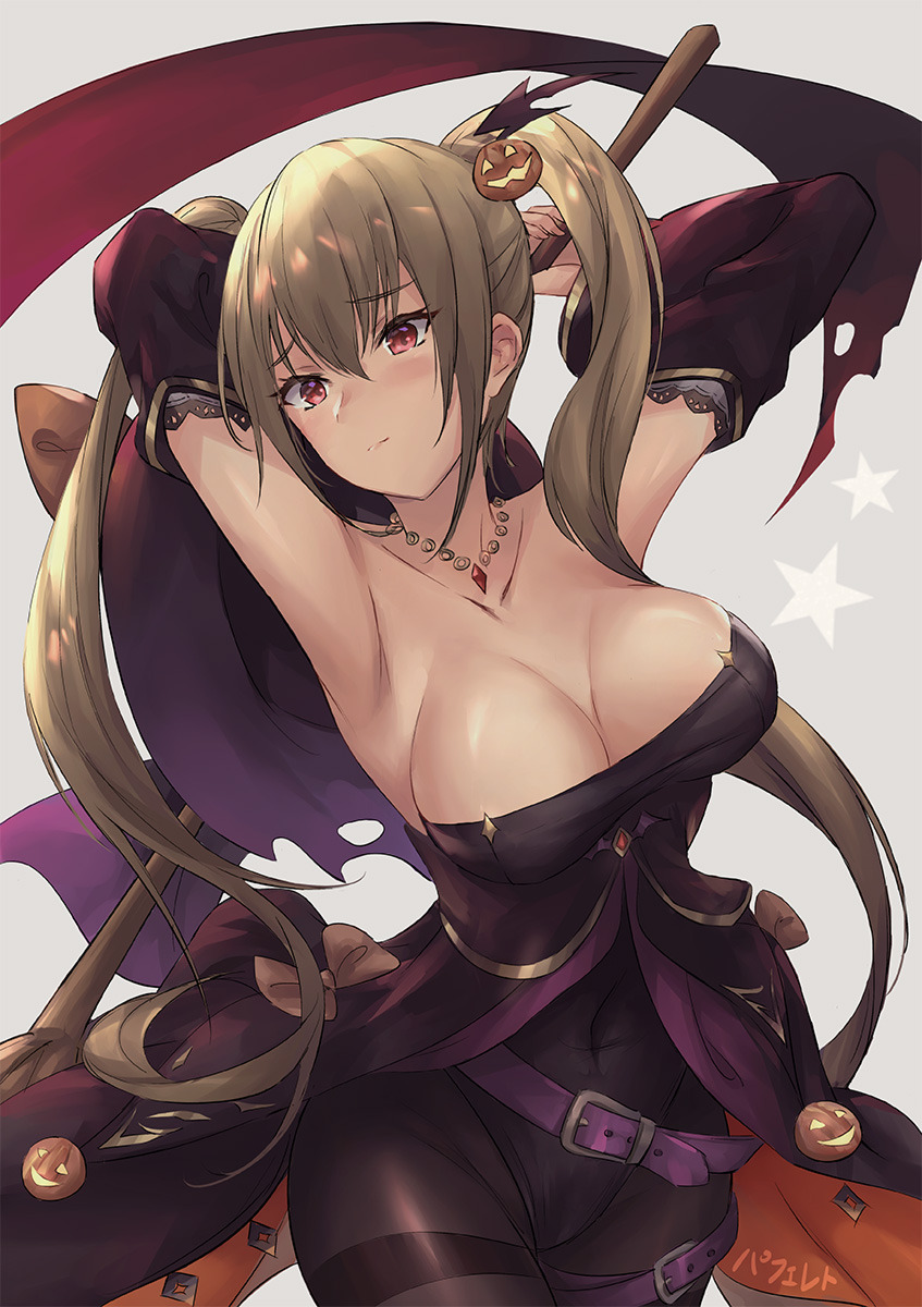nijigenlewd:  ハロウィーンネルソン by artist パフェレト (@pafure_cha)