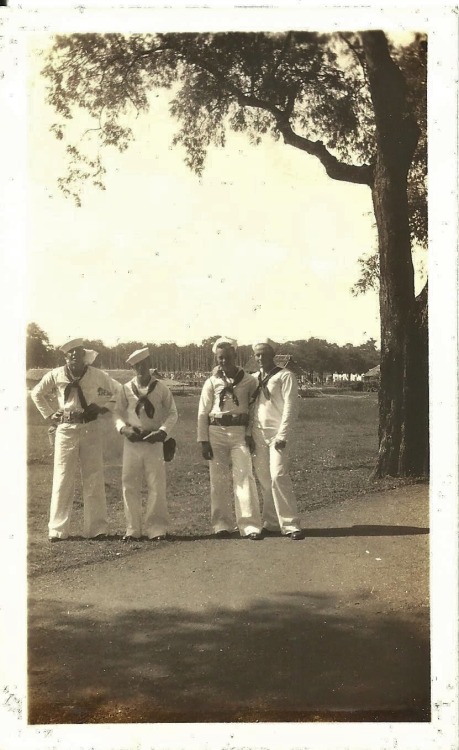 Sailors from the USS Augusta in the Philippines 1930s