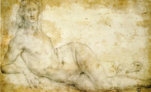 Female Nude, Jacopo Pontormo