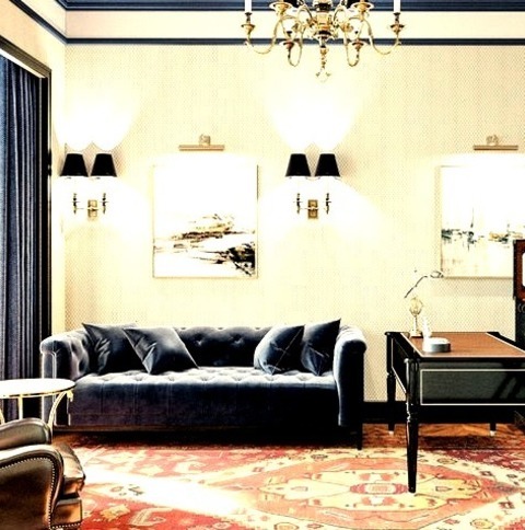 Library - Transitional Home Office