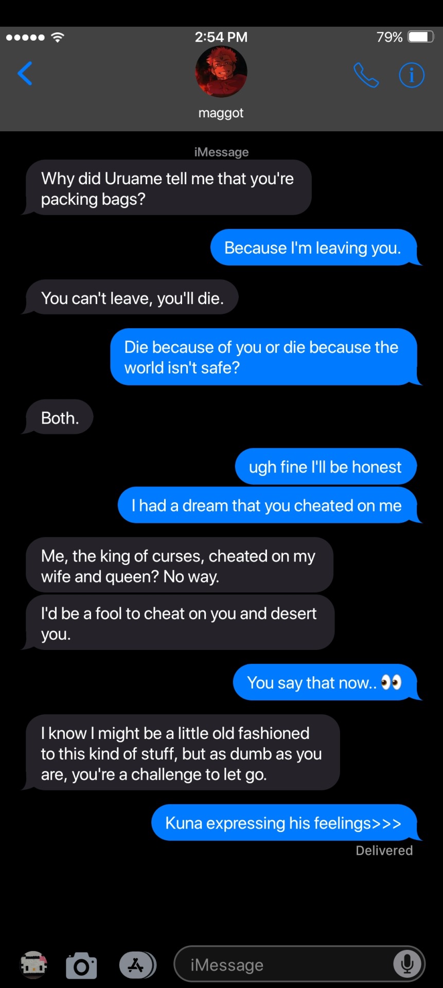 Having A Bad Dream!