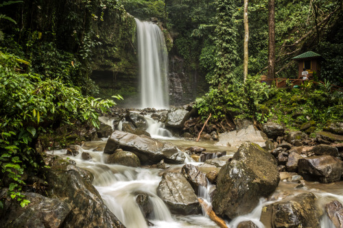 timewellwastedblog:  Waterfall near sandakan borneo Malaysia. Oktober 2013.