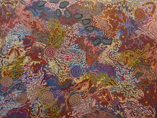 wtxch: Gabriella Possum Nungurrayi (Aboriginal Australian,b. 1967)