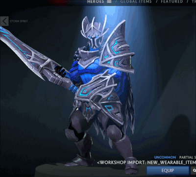 dota2daily:  Guardian of the Holy Flame set for SvenCredit: keinhangiaDota 2 DailyWould