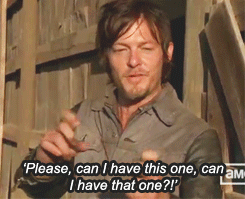 arielmh:  I have a new crossbow, and it makes it’s premier in this episode. x 