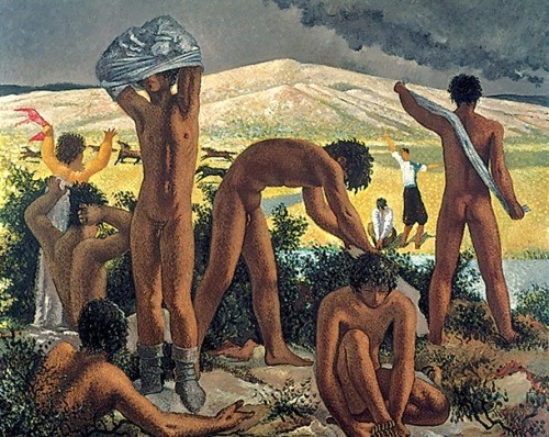 uranist-art:  Giovanni Colacicchi (1900-1992) – Artiste italien 2/2  Fine d'Estate / Fin de l’été / Summer End  Source : http://www.giovannicolacicchi.com/giovanni-colacicchi-painting-gallery/