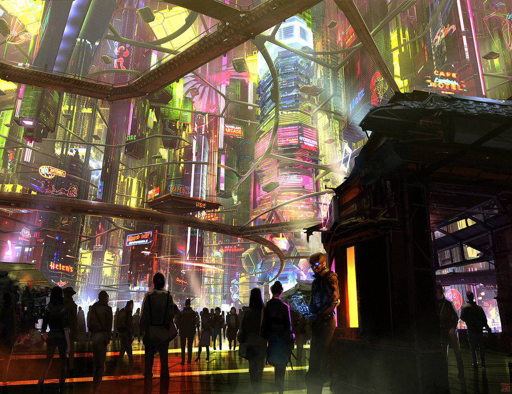 neurostatic:  Gateway - Calandia District by Lorenz Hideyoshi Ruwwe