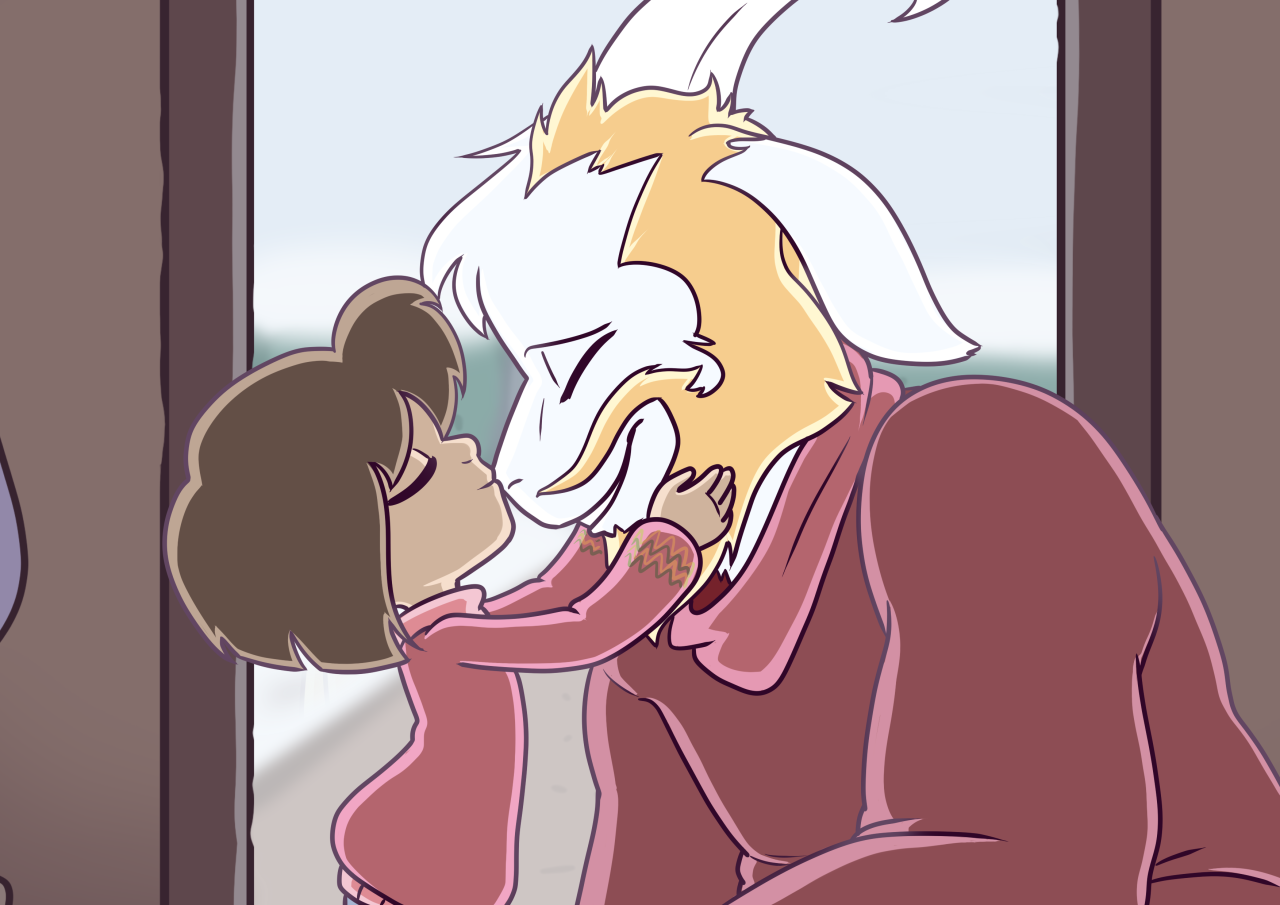 chrisnpics:thesketcherlass:Headcanon: Frisk spends the entirety of December camping