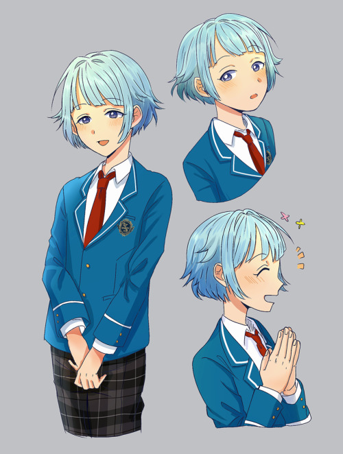 i rly wanted to draw shorter hair hajime  ;~;