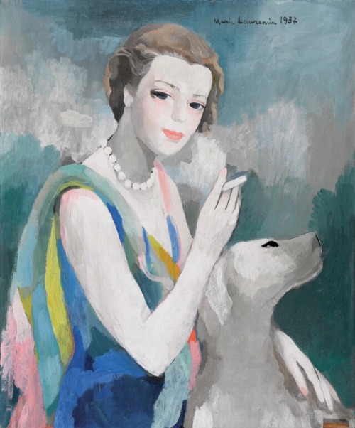 Marie Laurencin, &lt;i&gt;Portrait of Marcelle Dormoy&lt;/i&gt;, 1937.