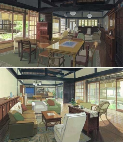 as-warm-as-choco:Amazing background paintings from Summer Wars (サマーウォーズ). Hosoda is a genius an