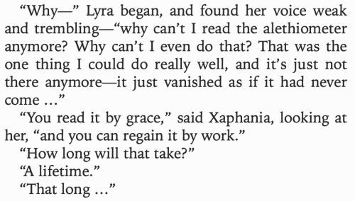 olreid:i dont think ill ever stop thinking about this part of the amber spyglass… like lyra b