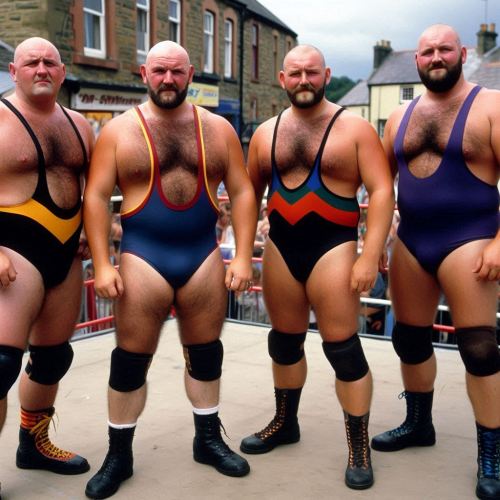UK - Various Small Towns Pro Wrestling Events. Part 6