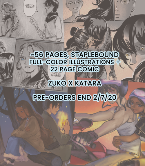 It&rsquo;s been a hot minute, but pre-orders for my Zutara artbook are now open!! Please take a look