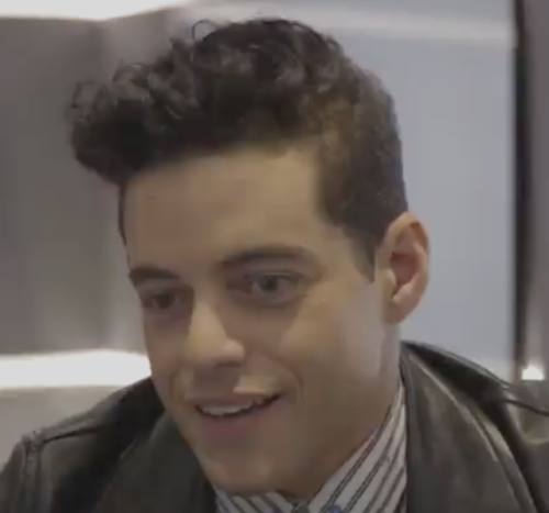 theglowpt2:rami malek formulating a sentence fragment moodboard