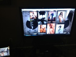 tumblr on the 55 inch lolz