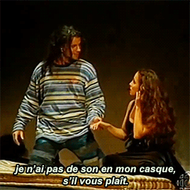 zedille: Bruno Pelletier &amp; Hélène Ségara rehearsing Le mot Phoebus 