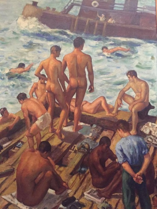 creativespark:Edward Casey, Stevedores Bathing