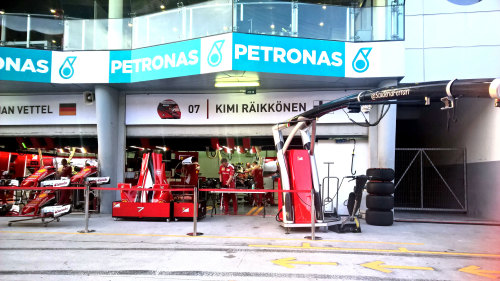 Malaysian GP Pit Walk (Friday)