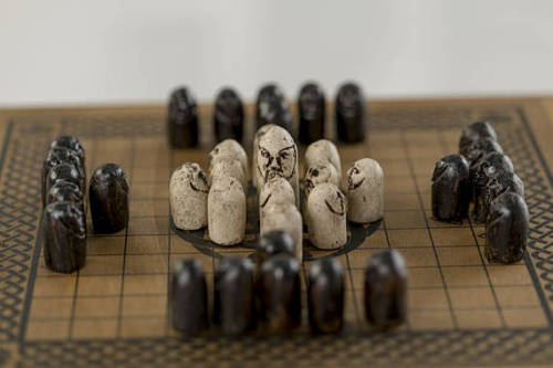 underthelindens: Hnefatafl, viking chess Tafl games are a family of ancient Germanic and Celtic stra