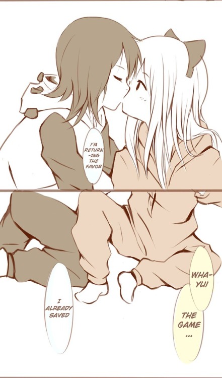 ✧･ﾟ: *✧ Returning the Favor ✧ *:･ﾟ✧♡  Characters ♡ : Kyouko Toshinou ♥ Yui Funami ♢ &nbs