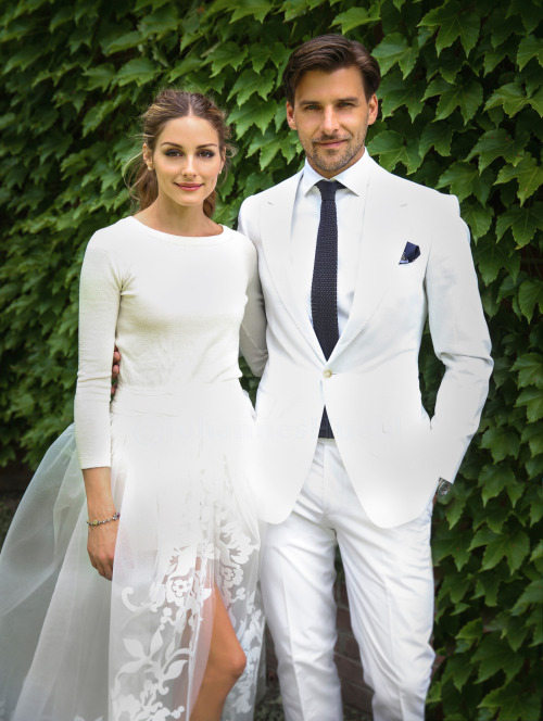 Olivia Palermo wedding dress, 2014