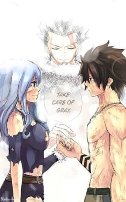 sweetmemories2606:  Whenever I see this, it makes me cry. Silver’s introduction to the series was an amazing idea and I love how he’s a big Gruvia Fan.