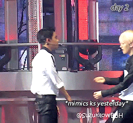 baehkkyun:  playful kids during playboy in hong kong (✿◠‿◠) 