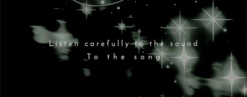lunxsole:… In the old times, people communicated with songs, and my spells take that form as well.  