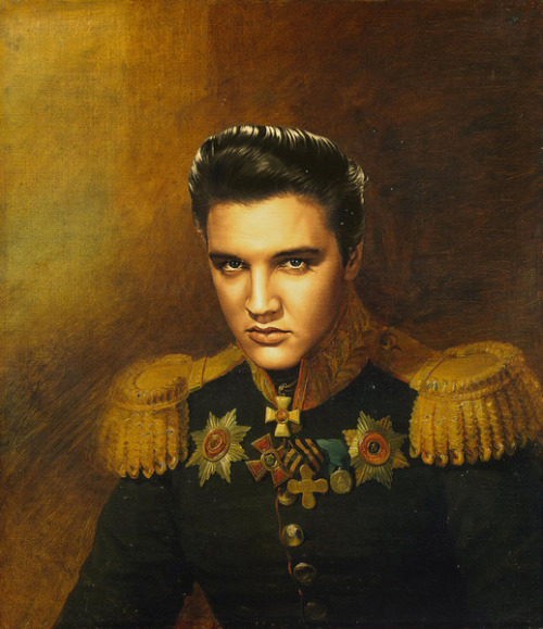 meltdownbitchleader:Celebrities as Neoclassical paintings by Replaceface, Mr. T