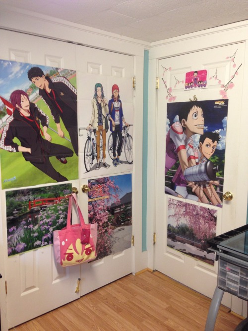 matsuoka-lin:sexuallyfrustratedshark:Room update 2015…I need to clean my dry erase board and pull ou