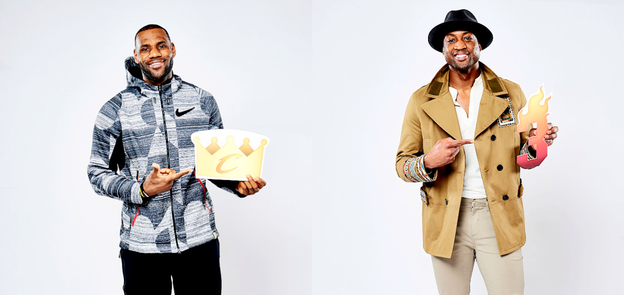 sports-and-everything-else:  2016 NBA ALL-Stars portraits with the twitter emojis