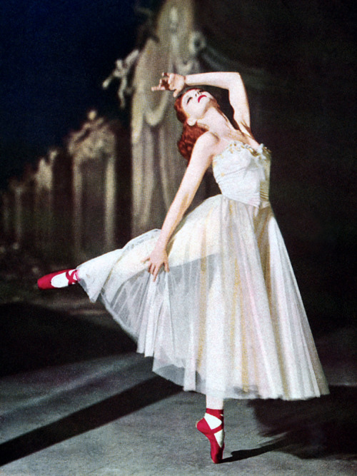 Moira Shearer; production still from The Archers’ The Red Shoes (1948)