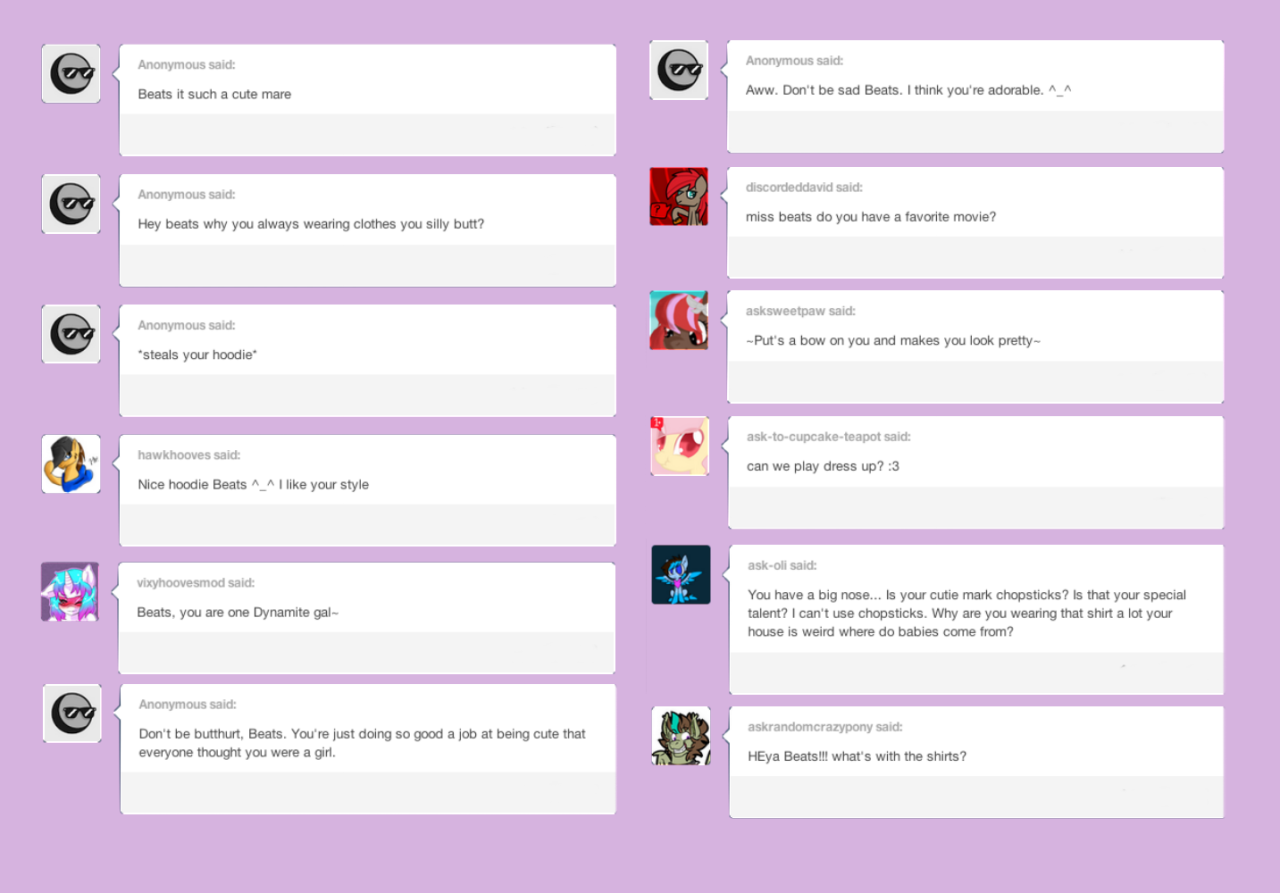 askearthairandmagic:  happy-whooves:  askearthairandmagic:  Beats: Because this is