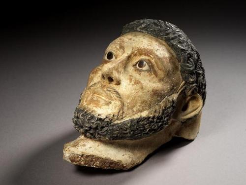 pipouch:~ Mummy mask of a bearded man.Place of origin: EgyptPeriod: Roman Imperial periodDate: ca. A