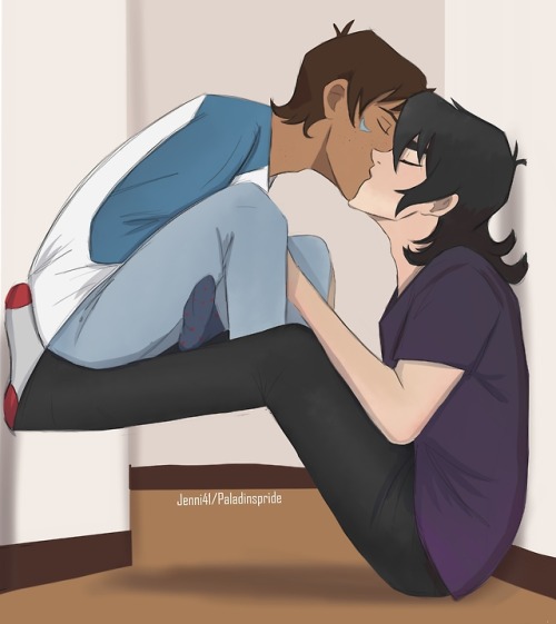 paladinspride: I had this pic in my ref folder of two young men kissing like this that reminded me o