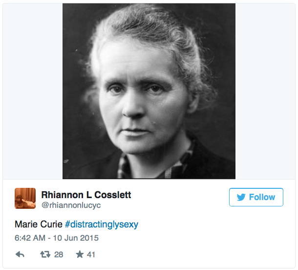 micdotcom:  Women in STEM fire back at Nobel laureate who thinks they’re too distracting72-year-old