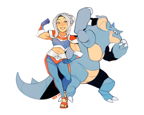 sticksandsharks: a handful of trainer commissions from september/october. I’ll be opening thes