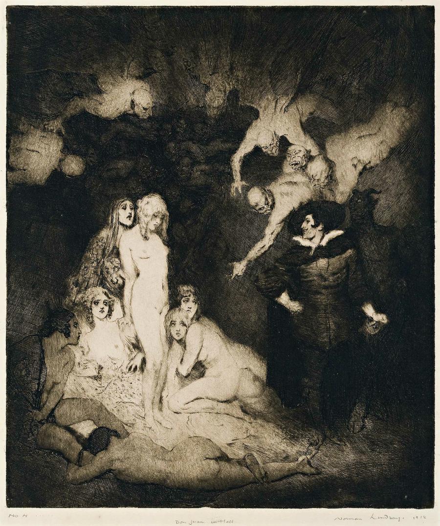 fer1972: Today’s Classic: The Illustrations of Norman Lindsay (1879-1969)  1. Don